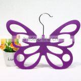 Beautiful butterfly velvet clothing hanger