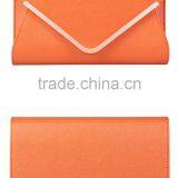2015 Best Wholesale Plain Leather Envelope Clutch Bags