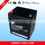 12V4.5 Deep Cycle Sealed Lead Acid Gel Solar Rechargeable Battery for Motorcycle