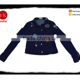 Denim Fabric Type and Jacket Product Type oversize denim jacket,ladies destressed jacket manufacturer