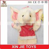 2015 New Elephant Shape Hand Puppet Customize Jungle Animal Shape Hand and Finger Puppet Cheap Animal Shape Hand Puppet
