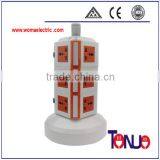 Vertical Layer Desktop Usb Port Flexible Wire Wall Socket With Usb Port thumbnail-2