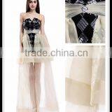 Newest Black Backless Sequins Prom Dresses Malaysia thumbnail-6