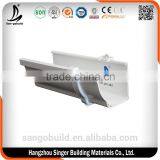 Building Materials Name Plastic K-style Large Diameter Plastic Drain Pipe Clear PVC Gutter thumbnail-4