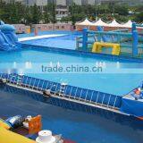 2016 New Top Selling Non Inflatable Pool, Metal Frame Swimming Pool With Water Slide, Custom Inflatable Pool thumbnail-4