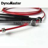 Dynomaster Crossfit Cheap Adjustable Skipping Rope Cable Wire Speed Rope Handle Speed Jump Rope With Bearing Quality Choice Most Po