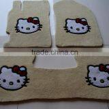 New Smart Design Fashion Royal Good Quality Wool Car Floor Mat thumbnail-2