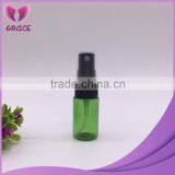 10ml green PET plastic pefume mist spray bottle