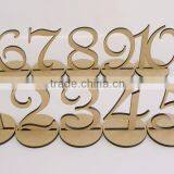 Custom Acrylic Wedding Table Numbers thumbnail-1