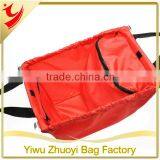 Eco-friendly Large Capacity Foldable Supermarket Cart Green Shopping Tote Bags With Hook thumbnail-5