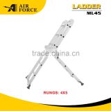 AF ML45 Home Multipurpose Folding Aluminum Telescopic Ladder