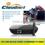 Cloudnetgo Full HD RK3128 Android 4.4 Quad Core Google Internet Tv Set Top Box 1G+8G Rockchip RK3128 Kodi 15.0 XBMC Codi Player
