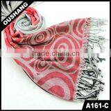 A161-C Circle Pattern Scarf Muffler For Girls thumbnail-1