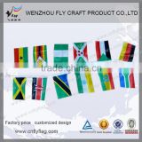 supplier for newest design advertising bunting flag