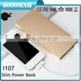 Best Selling Products for Christmas Decoration Gift Aluminium Case 8000mah Mobile Power Bank thumbnail-3