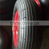 Wheelbarrow Wheels Rubber Wheels for Trolley 4.80/4.00-8 thumbnail-2