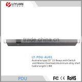 LY-PDU-AU01 Australia Type Factory Price Good Selling PDU With Switch and Master Overload