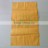 high quality yellow pp woven bag for seed ,bean,nuts flour,rice,sugar