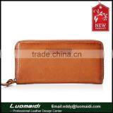 New Arrival Lady Long Wallet , Ladies Clutch Bag Genuine Cowhide Leather Women Purse thumbnail-1