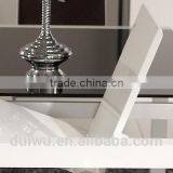 2016 Simple Modern Stainless Steel Black Expandable Dining Table thumbnail-5