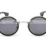 New Arrival Colorful Lens UV400 Round Frame Metal Sunglass thumbnail-3