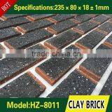 Clay bricks and red bricksfor Decorative brick