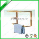 Hot Sale Design Wooden Standing Towel Rack With Shoes Rack for Hotel thumbnail-5