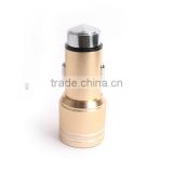 China factory price mobile phone car charger stainless steel metal car charger