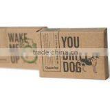 Recyle Cheap Customized Logo Print Brown Kraft Paper Soap Bar Box