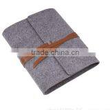 Nice Look Fancy Felt Material Journals Notebook With Binder