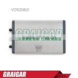 OWON VDS2062L PC Oscilloscope, 60MHz Bandwidth 500MS/s Sample Rate 10M Record Length 2+1 (multi) Channel w/ USB Isolation thumbnail-6