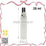 Design Frosted Glass 25ml Fragrance Spray Bottle With Rose Decoration thumbnail-1