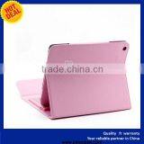 Bluetooth Wireless Silicone Keyboard Pink Color Leather Tablet Case Stand Cover With Charging Cable thumbnail-2