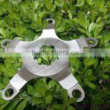 Customized Titanium Bicycle Spider Ti Bike Crankset Spider Titanium Bicycle Cranset Arm Spider