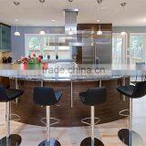 Melamine Kitchen Door for Arc-shaped Design Island Cabinet thumbnail-2