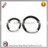 Locking Metal Snap Hook And Carabiner For Keychain