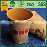 Custom Logo Printed Disposable Ripple Paper Cup/ Single Wall Coffee Paper Cup/ Kraft Hollow Paper Cup thumbnail-2
