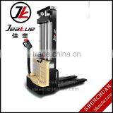 Best Price High Quality 1T-1.2T Walkie Full Electric Stacker JEAKUE ES12 JK25 thumbnail-1