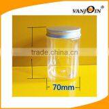 Hot Sale Wide Mouth 250ml Plastic Jar/pet Jars With Aluminum Lid thumbnail-4