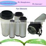 Fan silencers