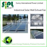 Green Energy Aluminum Matrial Large Solar Wall Mounted Industrial Exhaust Fan