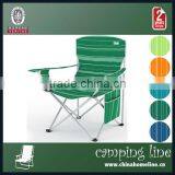 Foldable Camping Chair With Side Pocket and Bottle Holder thumbnail-1