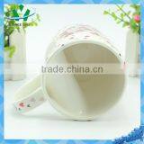 Wholesale Ceramic Coffee Mug With Heart-shaped Handle thumbnail-5