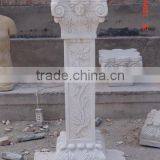 Good Quality Round Marble Column Marbe House Pillars Designs thumbnail-3