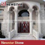 Newstar Handcraft Cap Marble Stone Gate Pillar Design thumbnail-1
