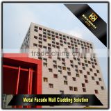 Architectural Laser Cutting Panels Decorative Aluminum Curtain Wall