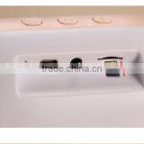 Desktop Makeup Mirror With Bluetooth Loudspeaker Box, USB Charge Table Lamp For Valentine Day thumbnail-5