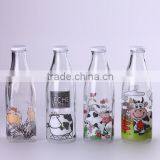 1 Liter Wholesale Glass Milk Bottle With Decal thumbnail-1