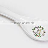 Wholesale Promotional Ceramic Fashionable Spoon Rest With Decal Printing thumbnail-6
