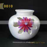 Ceramic Christmas Flower Vase thumbnail-4
